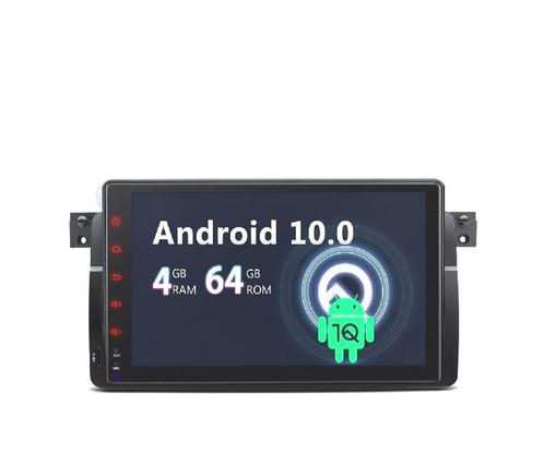 Autoradio Gps Android 10 Pour Bmw E46 98-06, Auto diversen, Autonavigatie, Verzenden