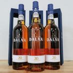 Dalva 20 Years Old Dry White -  Porto  - 3 Flessen (0.75, Verzamelen, Nieuw