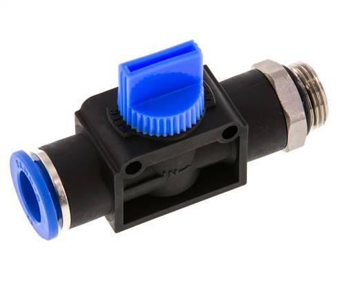 Vanne manuelle darrêt à 3/2 voies 12 mm - G3/8, Doe-het-zelf en Bouw, Overige Doe-Het-Zelf en Bouw, Verzenden