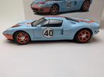 Autoart 1:18 - Modelauto - Ford GT40 Gulf Livery 2004, Hobby & Loisirs créatifs, Voitures miniatures | 1:5 à 1:12
