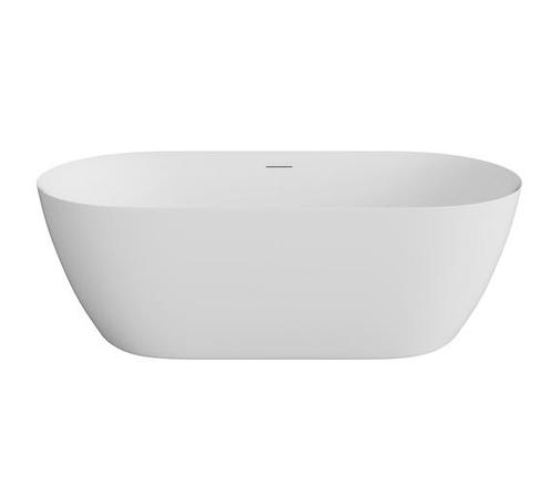 SALE - SALE - Stockholm 150 - Mat wit - Vrijstaand bad  -, Doe-het-zelf en Bouw, Sanitair, Nieuw, Ophalen of Verzenden
