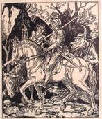 Parodie van de Ridder, Dood en Duivel op spotprent (Lithos), Verzenden