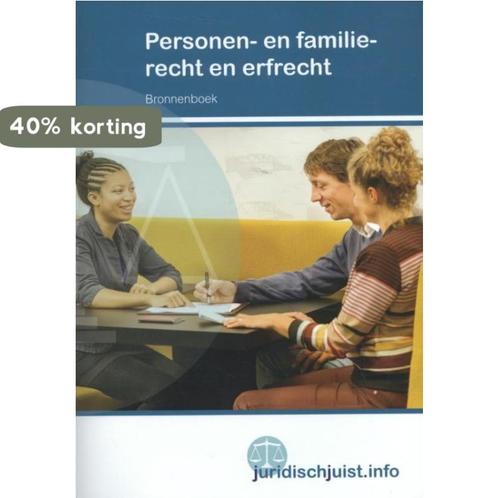 Personen- en familierecht en erfrecht / Bronnenboek / MBO, Boeken, Schoolboeken, Gelezen, Verzenden
