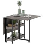 Eettafel - Industriële Stijl - Flexibel In te Delen - Grijs, Huis en Inrichting, Ophalen of Verzenden, Nieuw, Modern