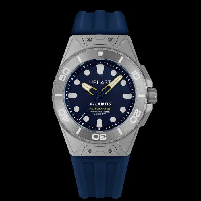 Ublast - Atlantis Professional Diver 100 ATM - Ltd Edition -, Handtassen en Accessoires, Horloges | Heren
