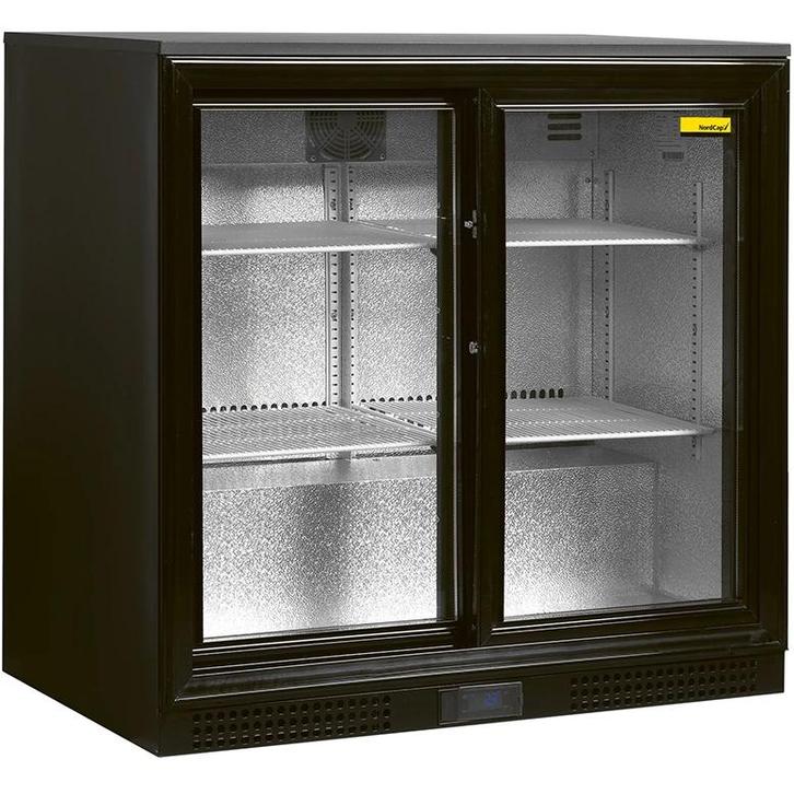 Koelkast | Energiezuinig | 190L | Zwart | +2°C/+10°C |, Zakelijke goederen, Horeca | Keukenapparatuur, Nieuw in verpakking, Verzenden