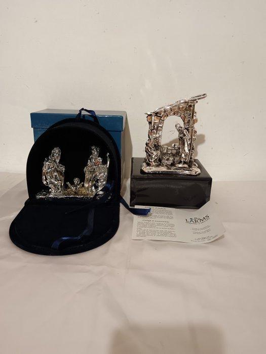 Kerstdecoratie Larms Argenti  100 MC (2) - Verzilverd, Diversen, Kerst