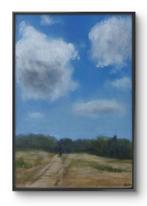 Cristina Paolini - Al mare con la borsa rossa