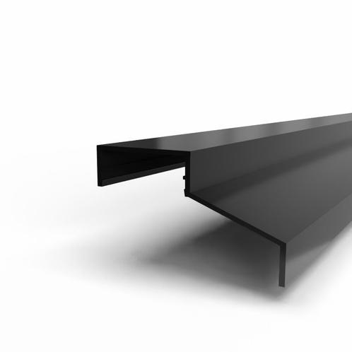 Afdekkap zijkant schuin aflopend lichtstraat-1000 mm-Antraci, Doe-het-zelf en Bouw, Dakpannen en Dakbedekking, Nieuw, Verzenden
