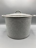 Braadpan - bron, Emaille