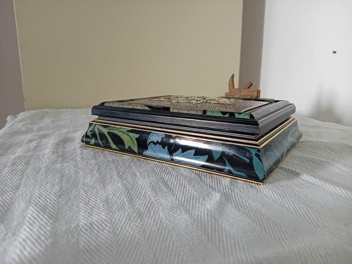 bariela - Kist - Hout, Zilver - Sieradendoosje 70, Antiek en Kunst, Antiek | Zilver en Goud