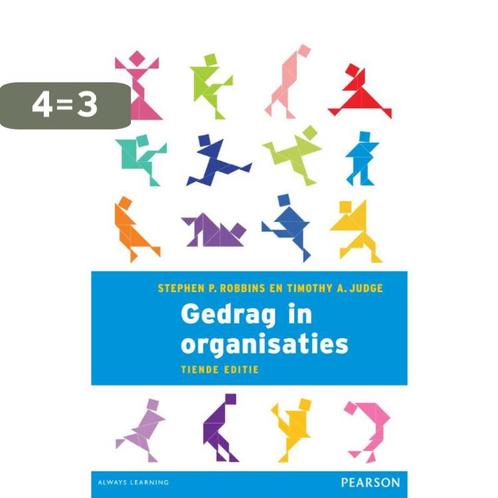 Gedrag in organisaties 9789043095174 Stephen P. Robbins, Boeken, Schoolboeken, Zo goed als nieuw, Verzenden