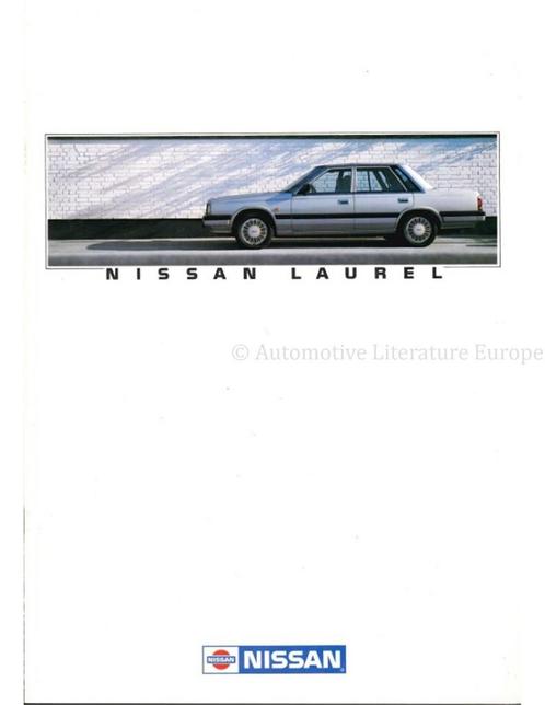 1986 NISSAN LAUREL BROCHURE DUITS, Boeken, Auto's | Folders en Tijdschriften