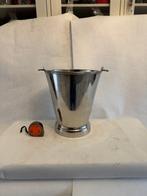 Wijnkoeler - fraaie grote champagne koeler - Smeedijzer, RVS, Antiek en Kunst
