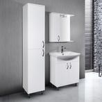 Badmeubelset BWS Aleco 65 cm Inclusief Spiegelkast en, Doe-het-zelf en Bouw, Sanitair, Ophalen of Verzenden, Nieuw, Bad