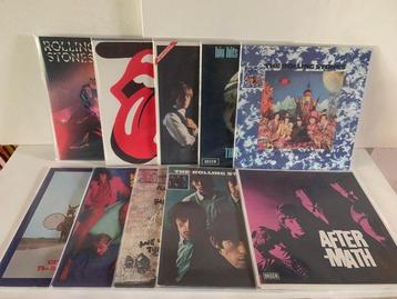 Rolling Stones - 10 x albums on vinyl - Différents titres -
