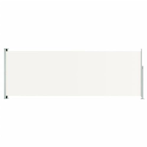 Uittrekbaar Terrasscherm Creme | Retour Deal | Windscherm..., Tuin en Terras, Tuinschermen, Nieuw, Staal, 200 cm of meer, 200 cm of meer
