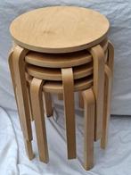 IKEA - Kruk (4) - Multiplex, Berken - Frosta