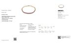 Bracelet - 14 carats Or jaune - 7.27ct. tw. Rubis