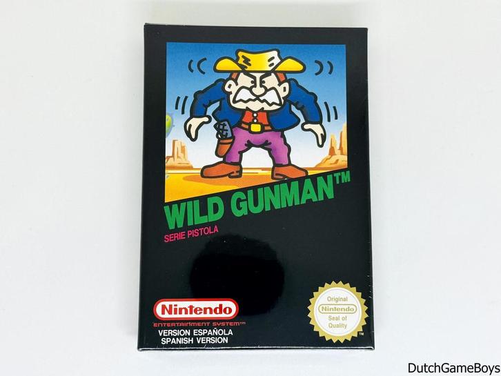Nintendo Nes - Wild Gunman - Spanish Version - New & Sealed, Games en Spelcomputers, Games | Nintendo NES, Gebruikt, Verzenden
