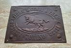 Targa Assicurativa Torino - Plaque - Metaal, Antiquités & Art