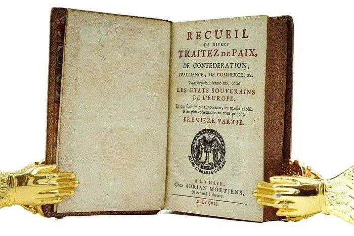 SN - Recueil de divers traitez de paix, de confédération,, Antiek en Kunst, Antiek | Boeken en Manuscripten