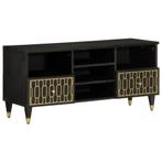 Massief Mango Tv-kast 100cm | Tweede Kansje | Retro Look, Huis en Inrichting, 100 tot 150 cm, Verzenden, Retrostijl, Nieuw