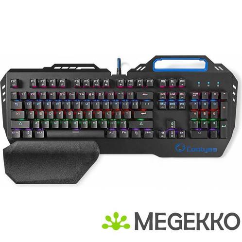 Nedis Mechanical Gaming Keyboard met RGB Illumination in, Computers en Software, Toetsenborden, Nieuw, Verzenden
