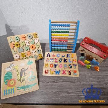 Houten speelgoed | Montessori | 	Speelgoed | Kralenspiraal beschikbaar voor biedingen