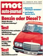 1976 MOT AUTO JOURNAL MAGAZINE 18 DUITS, Nieuw