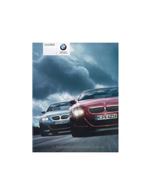 2005 BMW M5 - M6 BROCHURE NEDERLANDS, Boeken, Auto's | Folders en Tijdschriften, Ophalen of Verzenden