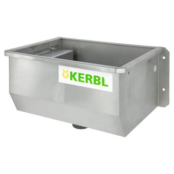 Bac abreuvoir inox eurofarm 35lit., 500x400x290mm - kerbl, Articles professionnels
