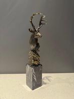 Figuursnijwerk, Rzeba jele z brzu - 32 cm - Gepatineerd, Antiek en Kunst