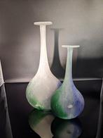 Murano - Rosis - Vase (2) - Scavo/Acidato - Verre de Murano, Antiek en Kunst