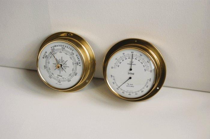 Stockburger - West Germany. - Barometer (2) - Messing -, Antiek en Kunst, Curiosa en Brocante