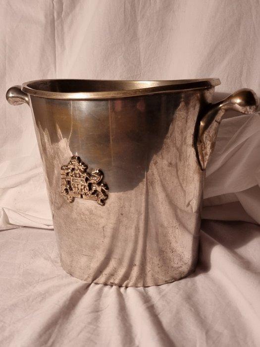 Ijsemmer - Tin - Antiek verzilverd zink, Antiek en Kunst, Antiek | Meubels | Tafels
