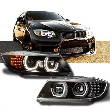 LED Angel Eyes Koplampen BMW 3 Serie E90 E91 B1973, Auto-onderdelen, Verlichting, Nieuw, BMW