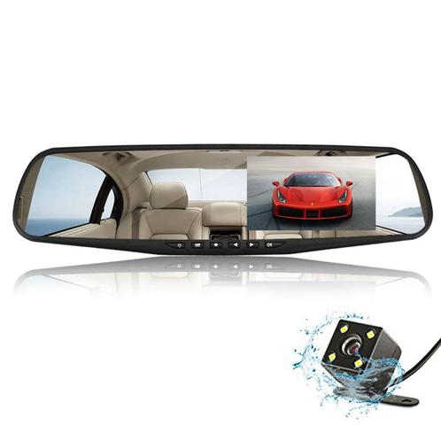 Mirror | FullHD 1080p 2CH Dual binnenspiegel dashcam, Autos : Divers, Accessoires de voiture, Envoi