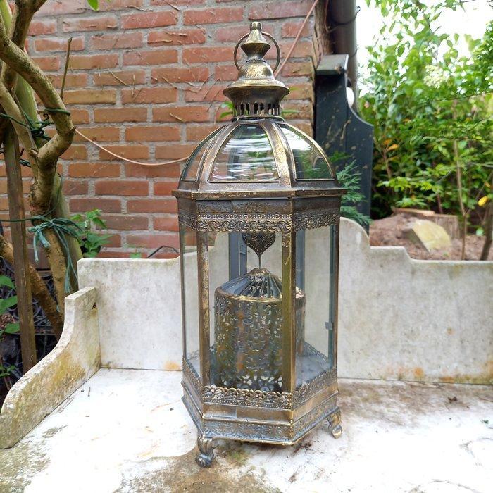 Lanterne - Grande lanterne à bougie tournante - 54 cm -, Antiek en Kunst, Kunst | Designobjecten