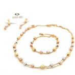 Handmade - Parure - Parure - 10 g - 18 carats Or blanc, Or