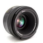 Nikon AF-S 50mm f/1.8G met HB-47 zonnekap en filter | Prime, Audio, Tv en Foto, Nieuw