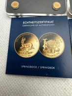 Tsjaad. 3000 Francs ND 2x Springbock , 2x1/500 Oz, oro, Postzegels en Munten