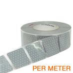Reflexite Gesegmenteerde reflecterende tape ECE R104 WIT per, Ophalen of Verzenden