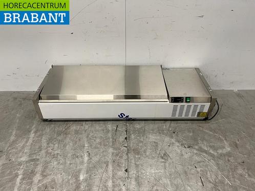 RVS Saro Opzet koelvitrine Saladière 4 x 1/3 GN 120 cm 230V, Zakelijke goederen, Horeca | Keukenapparatuur, Ophalen of Verzenden