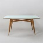 Gio Ponti - Tafel - Bureau - Ash, Messing, Kunststof, Antiek en Kunst