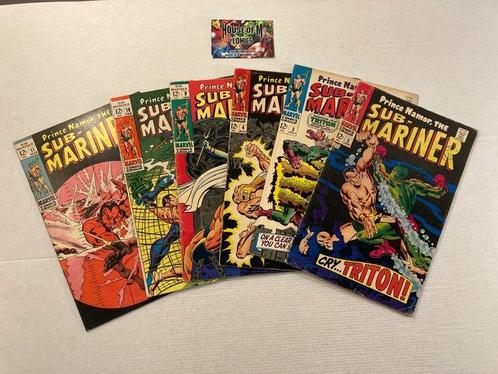 Sub-Mariner (1968 Series) # 2, 3, 4, 9, 10, 11 - 1st, Boeken, Strips | Comics