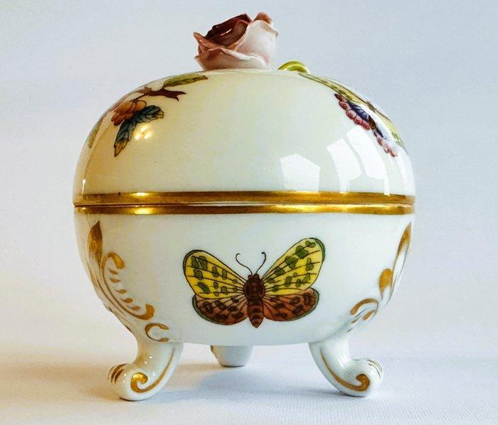 Herend - Sieradendoos - Herend “Queen Victoria” grote, Antiek en Kunst, Antiek | Meubels | Tafels