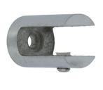 Glasplaatdrager klein mat rvs, Huis en Inrichting, Kasten | Vitrinekasten, Nieuw, Overige materialen