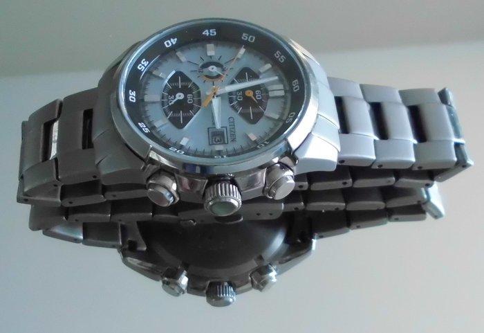 Citizen - Solar Super Titanium - Sans prix de réserve -, Handtassen en Accessoires, Horloges | Heren