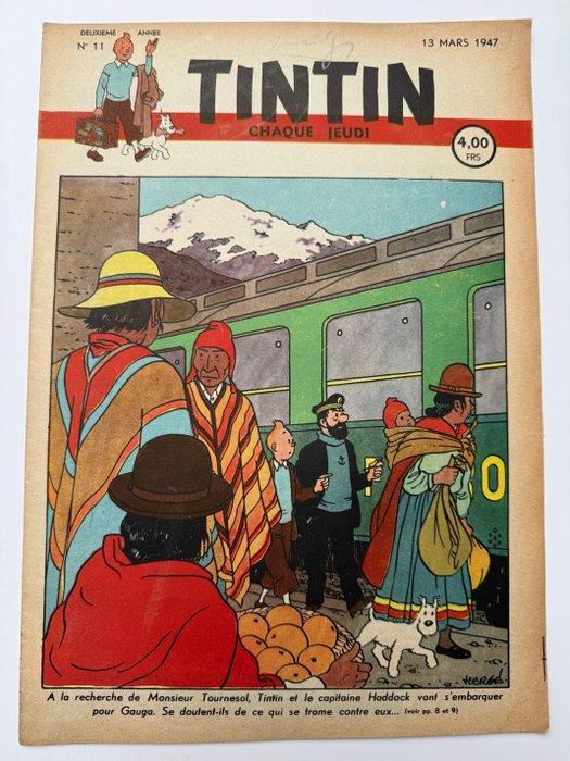 Ensemble de 4 fascicules Journal Tintin de 1947-4 très, Boeken, Stripverhalen